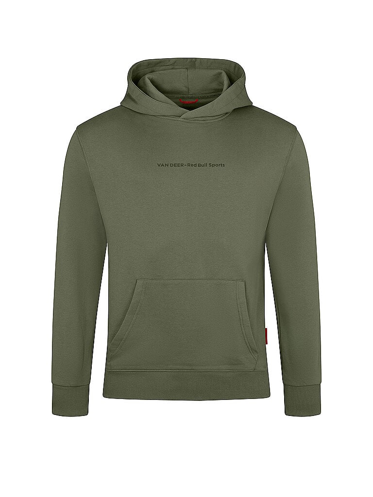VAN DEER RED BULL SPORTS Herren Hoodie Proud olive | XXL